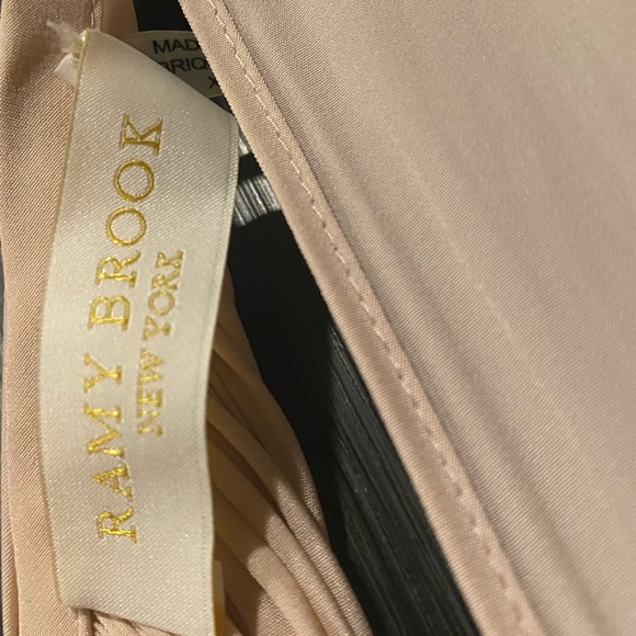 Ramy Brook Paris dress. Color is blush. Size XS. - Picture 4 of 5